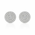 1 Carat Vintage Halo Studs by AZ Essentials