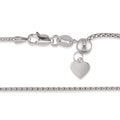 Sterling silver popcorn chain, adjustable by a ball mechanism. Measuring 1.4mm wide. Item No. 700552