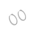 2.50 Carat Skinny Inside Out Hoops