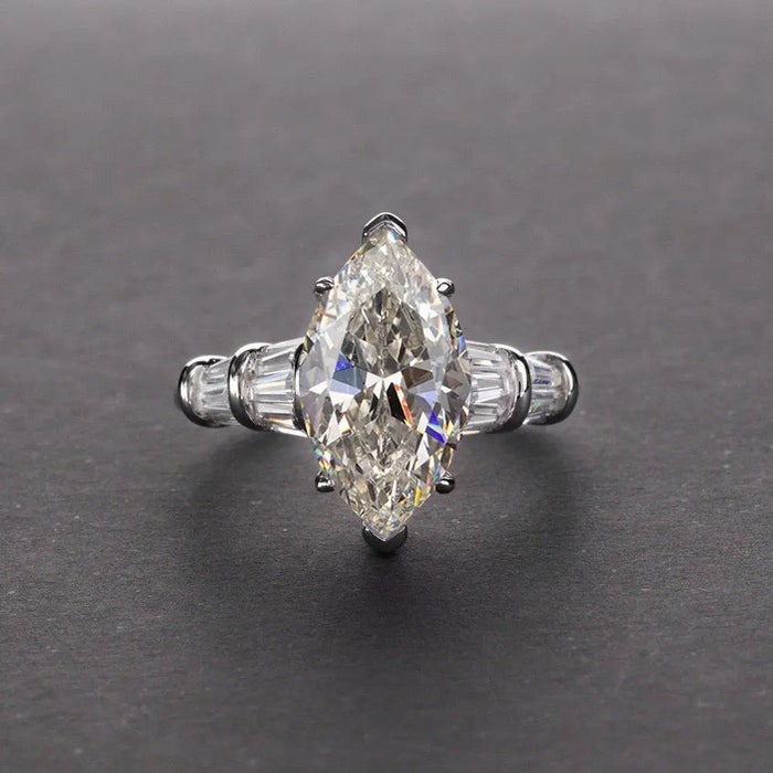 3 Carat Marquee Ring