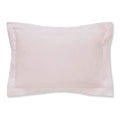 400TC Cotton Sateen Blush Pink Oxford Pillowcase Pair
