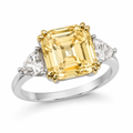 Amore Asscher Ring by Thalia