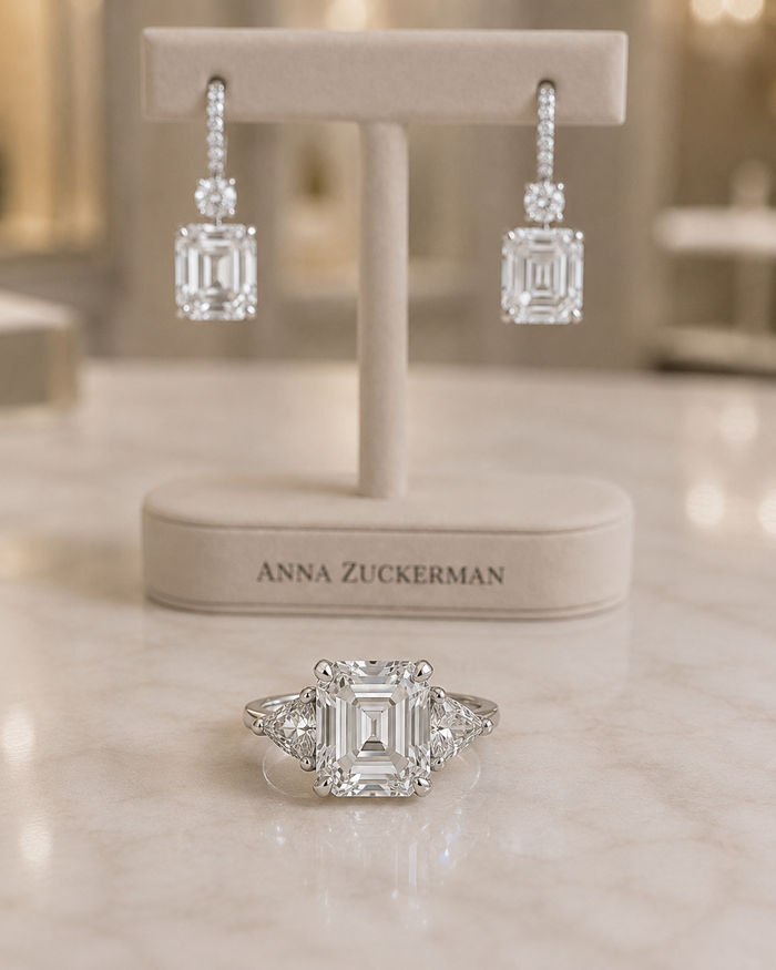 Amore Asscher Ring by Thalia