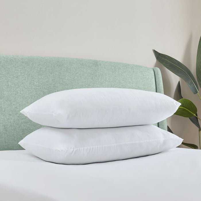 Anti Allergy Hollowfibre Pillow Pair White