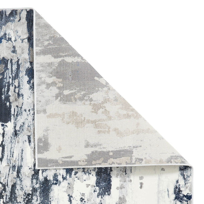 Apollo GR580 Grey/Green Modern Rug