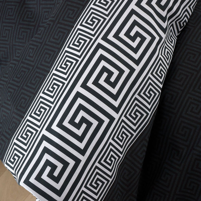Artemis Black Duvet Cover Set