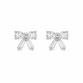 Baguette Bow Studs by AZ Essentials