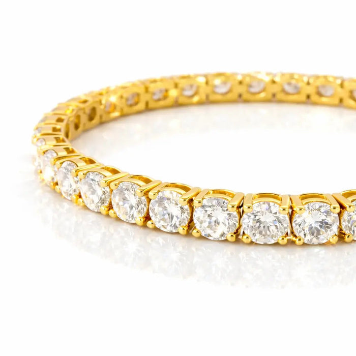 Bethenny Frankel 10 Carat Just Like Diamonds Bracelet In Yellow Gold