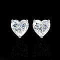 Bethenny Frankel 4 Carat Heartthrob Studs in Platinum