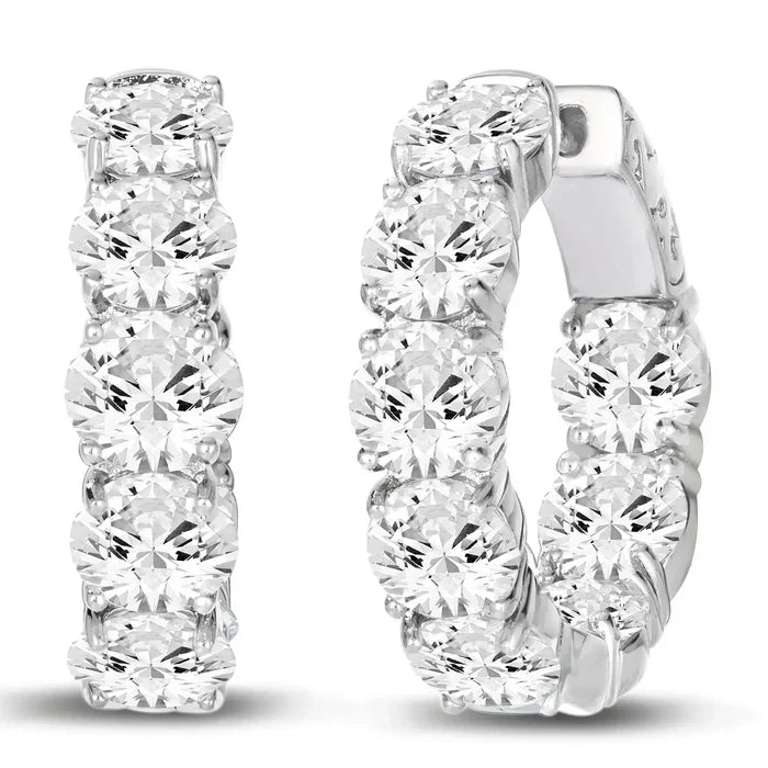 Bethenny Frankel 5 Carat Everyday Hoops