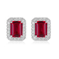 Biltmore Earrings in Ruby