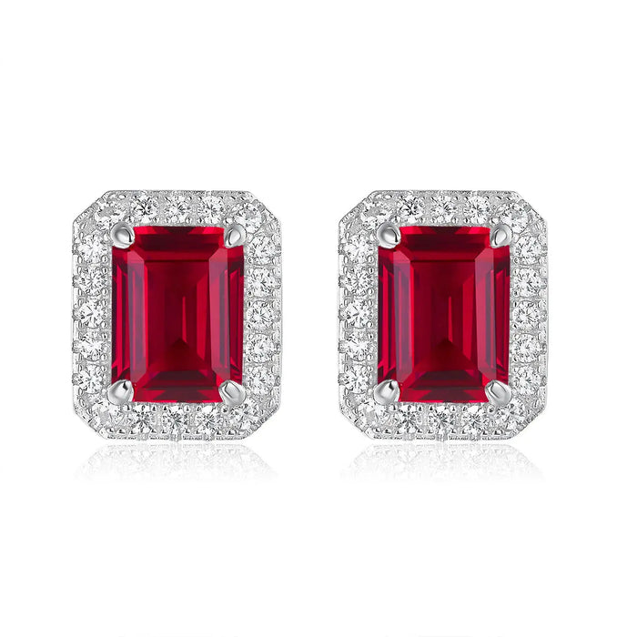 Biltmore Earrings in Ruby