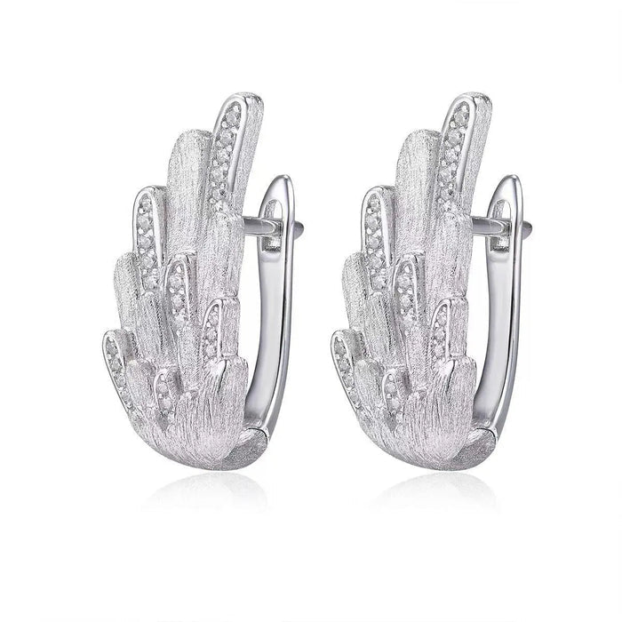 Birds of a Feather Earrings In WH