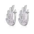 Birds of a Feather Earrings In WH