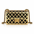 Blair Yellow Gold Clutch