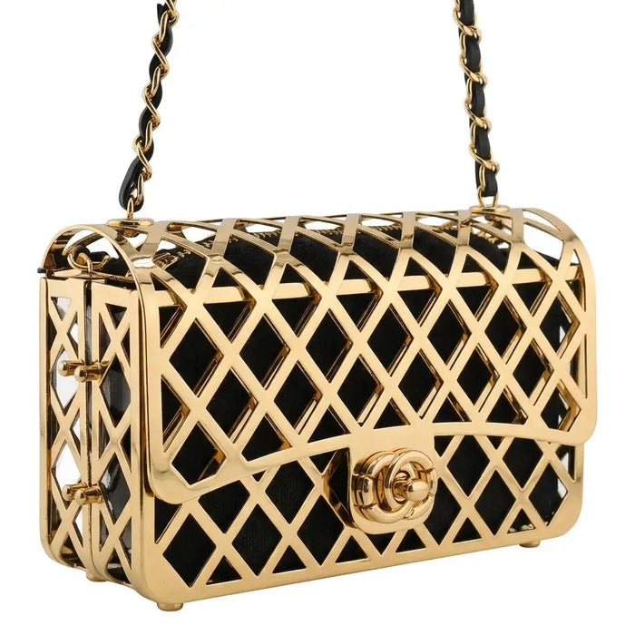 Blair Yellow Gold Clutch