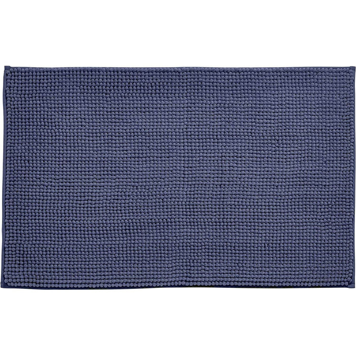 Bobble Navy Bath Mat