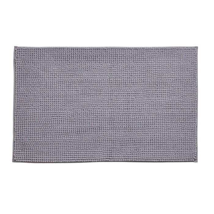 Bobble Silver Bath Mat