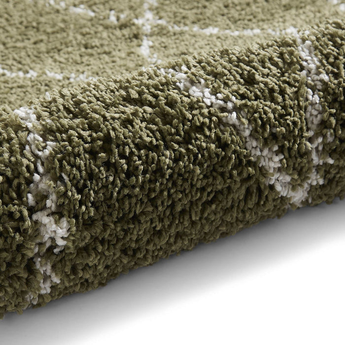 Boho 8280 Green Berber Rug