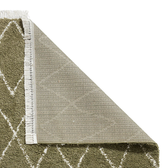 Boho 8280 Green Berber Rug