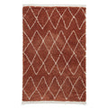 Boho 8280 Rust Berber Rug