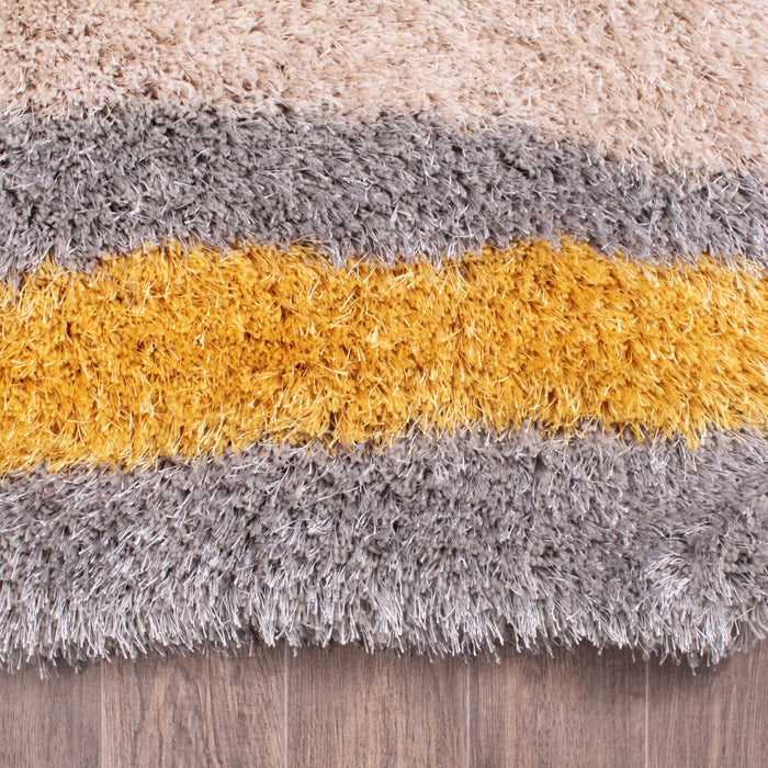 Ultimate Home Living Boston Lightning Ochre Rug