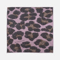 Brass Knuckles Leopard Pocket Square