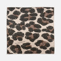 Brass Knuckles Leopard Pocket Square