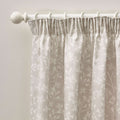 Brooke Floral Natural Curtains Two Panels
