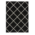 Brooklyn BRK35 (24371) Black/White Modern Rug