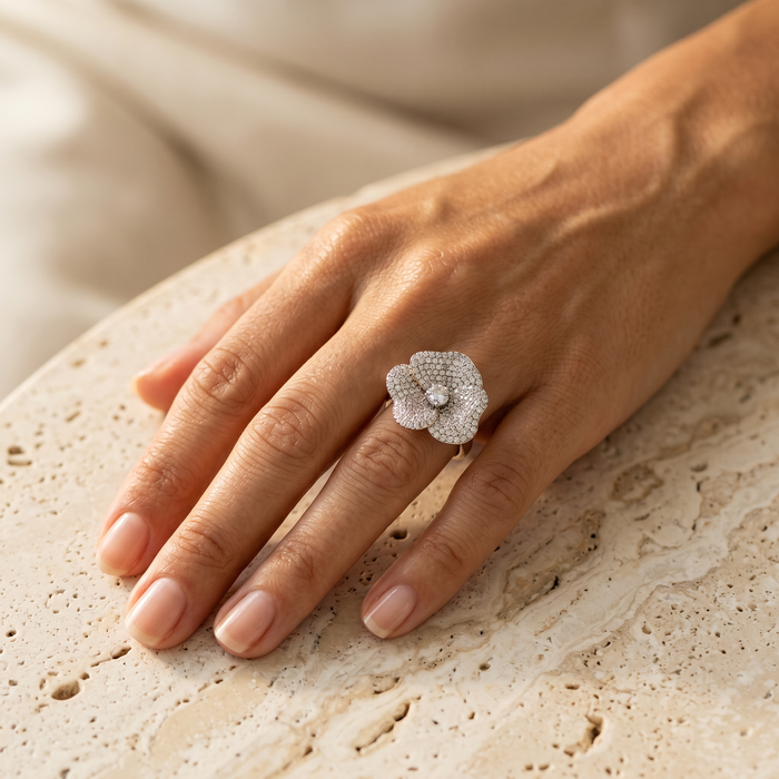 Camellia Flower Ring
