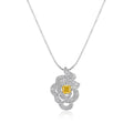 Canary Rose Necklace