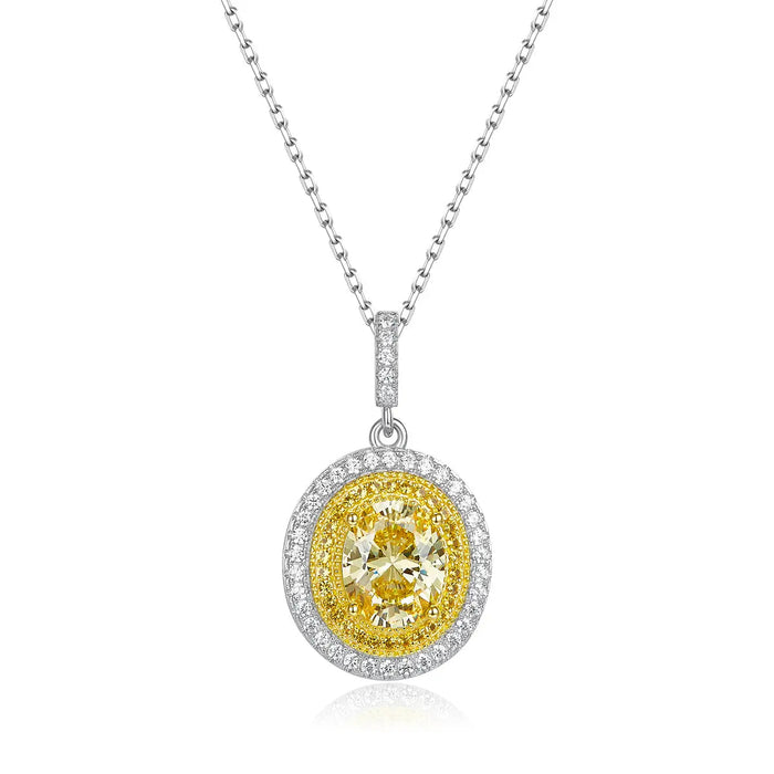 Cassia Necklace in Canary