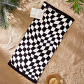 checkerboard-black-white-beach-towel