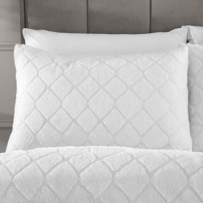 Cosy Diamond White Duvet Set