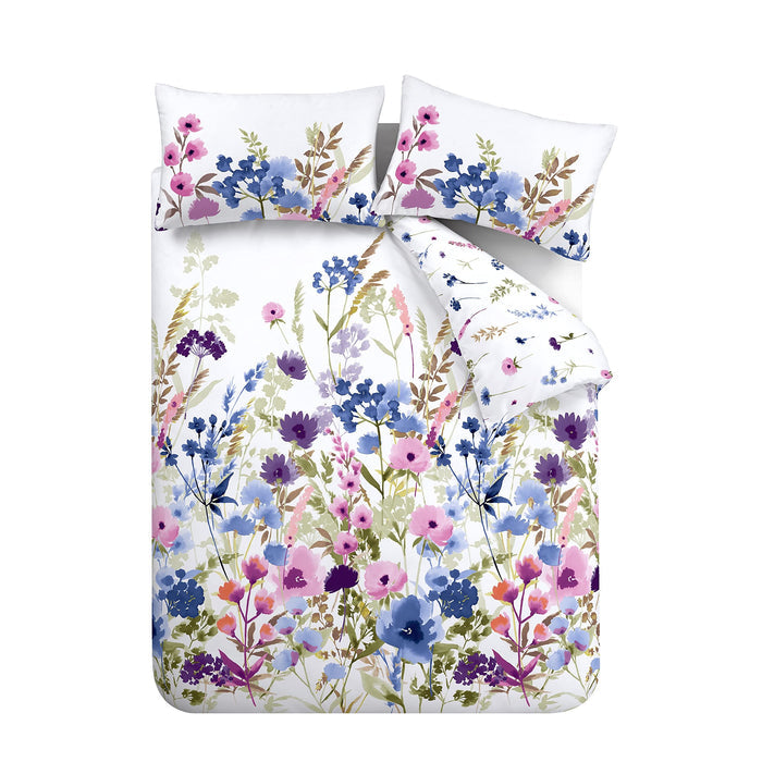 Countryside Floral Pink/Blue Duvet Set
