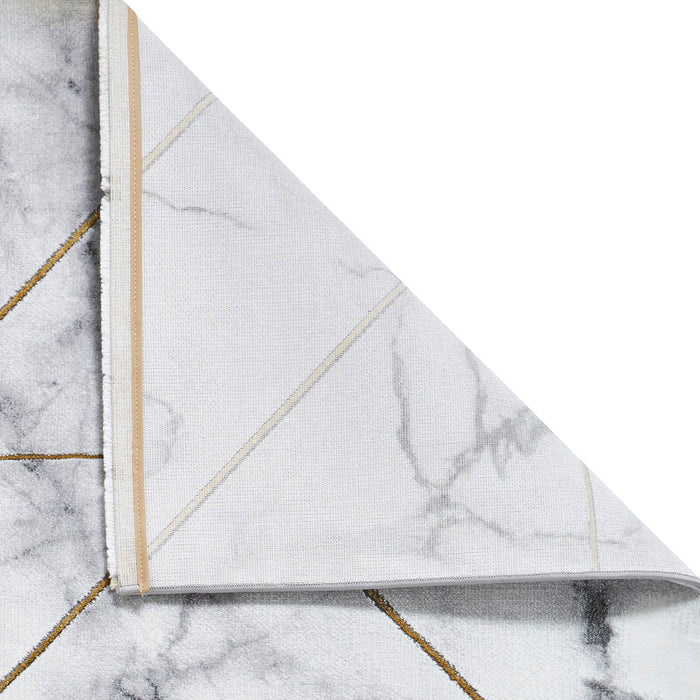 Think Rugs Craft 23299 Ivory / Gold Rug