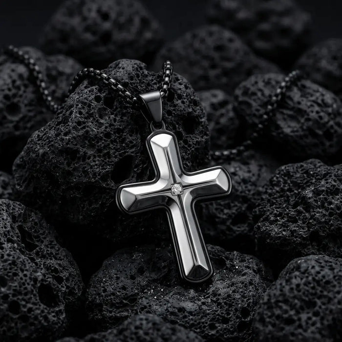 Creed Cross Necklace