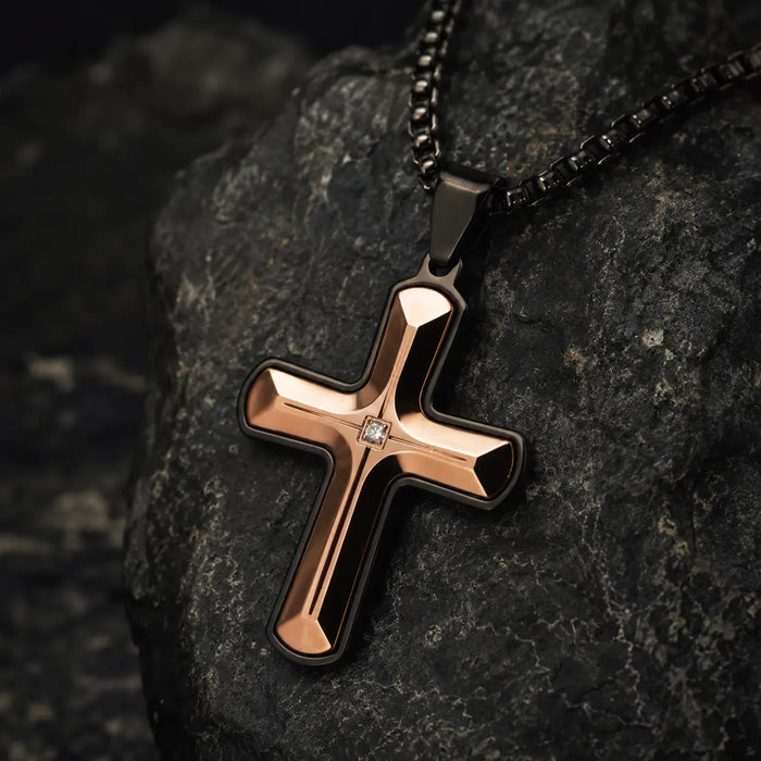 Creed Cross Necklace