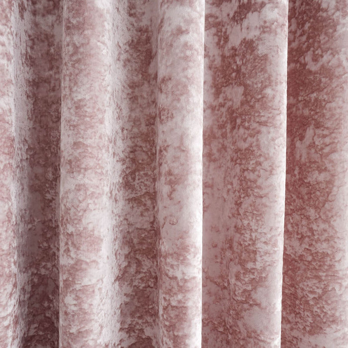 Crushed Blush Eyelet Curtains