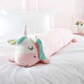 Cuddle Friends Unicorn 90x15cm Large 3D Cushion Pink