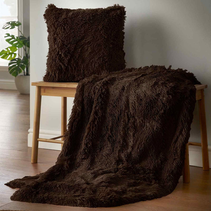 Cuddly Chocolate Filled Cushion