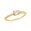 Dainty Pear Shape Ring