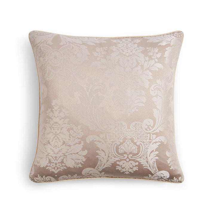 Damask Jacquard Cushion Champagne Gold
