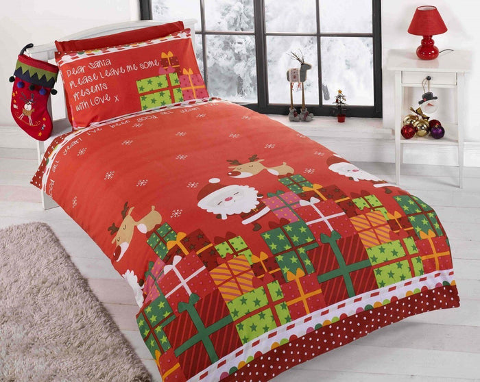 Dear Multi Santa Duvet Set