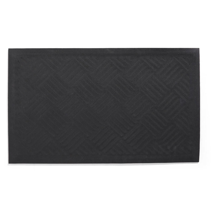 Doormat Silver Utility Rug