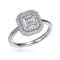 Double Halo Cluster Ring by AZ Essentials