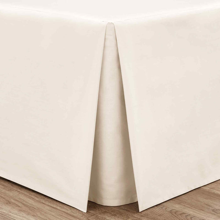 Easy Iron Percale Cream Base Valance Sheet