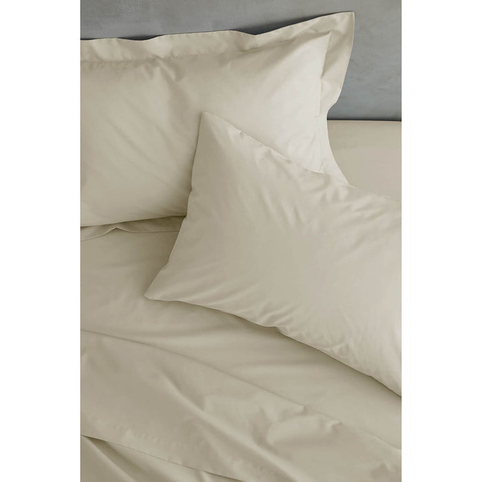 Easy Iron Percale Cream Base Valance Sheet