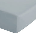 Easy Iron Percale Duck Egg Fitted Sheet